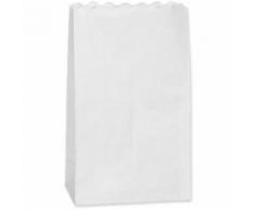 Folia Lichtertüten Blanko, 24,5 x 14 x 8,5 cm, 10 Stück