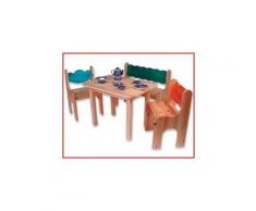 Kindersitzgruppe 4-teilig Holz Dahlhaus Kiefer