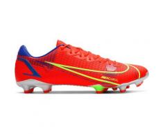 NIKE Herren Fußballschuhe Rasen/Kunstrasen Mercurial Vapor 14 Academy FG/MG, Größe 45 in Rot