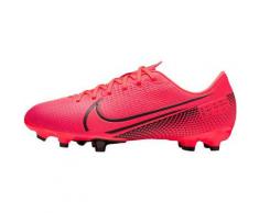 NIKE Kinder Fußballschuhe Rasen und Kunstrasen Vapor 13 Academy FG/MG, Größe 35 ½ in Rot