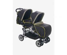 "Geschwister-Kinderwagen "Duocity" grau sterne von vertbaudet"
