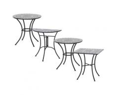 SIENA GARDEN Tisch »Como«, in Mosaik-Optik