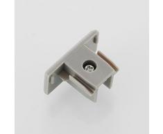 Endkappe für 1-Phasen-Schienensystem, nickel