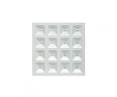 LED Panel 15W - 36W 8 Stufen 60x60cm Deckenleuchte Neutralweiß 2250lm - 5040lm Deckenpanel Eckig