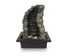 Tischbrunnen Zimmerbrunnen FoStream sehr groß mit 44 cm LED 10872
