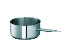GastroSUS Stieltopf Chef, flach, Edelstahl, 24 cm, ca. 5 Liter