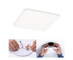 Paulmann LED Einbau Panel Veluna VariFit IP44 Neutralweiß 185x185mm eckig incl. 1x17,5 Watt Deckenleuchte Deckenlampe Kunststoff 4000 K 92398