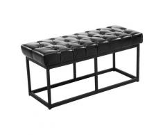 CLP Sitzbank Amun Kunstleder B100 schwarz