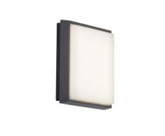 AEG LETAN LED Hausnummernleuchte 17,5 cm Aluminium / Kunststoff Anthrazit / weiß, AEG280003