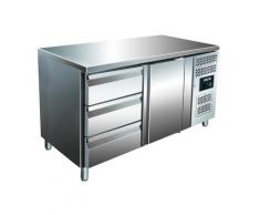 SARO 323 10702 Kühltisch inkl. 3er Schubladenset Modell KYLJA 2130 TN Gastro
