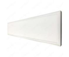 50W LED Panel 120x30cm Kaltweiß 4000lm Aufputz Deckenleuchte Aufbau Deckenlampe Eckig Flach