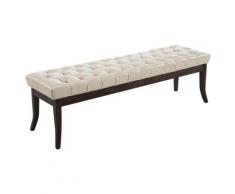 CLP Sitzbank Ramses Kunstleder antik-dunkel 150 creme