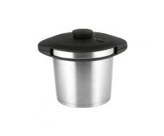 Schnellkochtopf Druckkochtopf 6 Liter Silber/Schwarz Carl Schmidt Sohn GALAXY