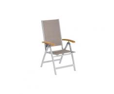 Merxx Naxos Set 7tlg., Tisch 150x90, Klappsessel