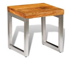 vidaXL Couchtisch Massivholz