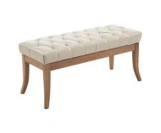 CLP Sitzbank Ramses Kunstleder antik-hell 100 creme