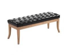 CLP Sitzbank Ramses Kunstleder antik-hell 120 schwarz