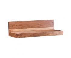 Wohnling Massivholz Wandregal MUMBAI 60 cm Akazie Wandboard Regal massiv Holz Möbel Neu