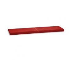 animal-design XXL Klemmkissen ROT Bankauflage Sitzkissen für Sitzbank (verrutscht nicht) Kunstleder Breite 150cm viele Farben