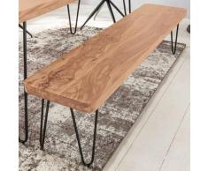 FineBuy Massivholz Akazie Sitzbank 180 x 40 x 45 cm Esszimmerbank Küchenbank NEU