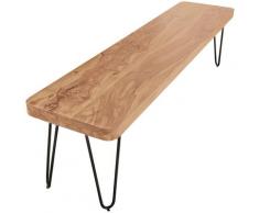 Wohnling Massivholz Akazie Sitzbank BAGLI 180 x 40 x 45cm Esszimmerbank Küchenbank NEU