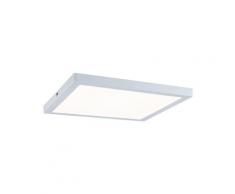Paulmann Aufbaupanel LED Atria eckig Deckenleuchte 24W Licht 2700K Warmweiß LED Panel Weiß matt dimmbar für Wand- und Deckenmontage 70871