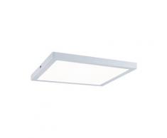 Paulmann LED Panel Atria eckig incl. 1x20 Watt Deckenlampe Weiß matt Deckenleuchte Kunststoff Wohnzimmerlampe 4000 K 70939