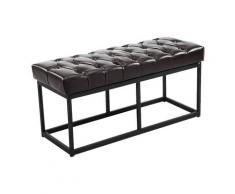 CLP Sitzbank Amun Kunstleder B100 braun
