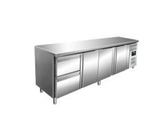 SARO 323 10721 Kühltisch inkl. 2er Schubladenset Modell KYLJA 4110 TN Gastro