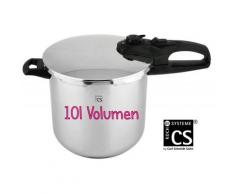 CS Kochsysteme Schnellkochtopf Druckkochtopf KAISERSLAUTERN Volumen 10 l Edelstahl rostfrei