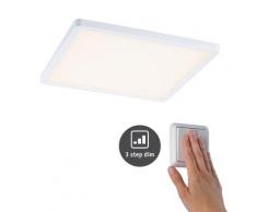 Paulmann LED Einbau Panel Areo VariFit IP44 Warmweiß 3-Stufen-dimmbar 230x230mm eckig incl. 1x16 Watt Deckenleuchte Weiß Kunststoff 3000 K 93054