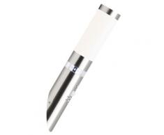 BRILLIANT BOLE SENSOR Wandfackel 44 cm Metall / Kunststoff Edelstahl 2-Flammig, G46798/82