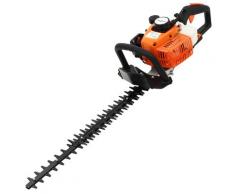 vidaXL Benzin-Heckenschere Orange und Schwarz 722 mm