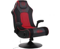 CLP Gaming Soundsessel Nevers Kunstleder schwarz/rot