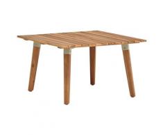 vidaXL Garten-Couchtisch 60 x 60 x 36 cm Massivholz Akazie