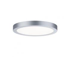 Paulmann LED Panel Abia eckig incl. 1x22 Watt Deckenlampe Chrom matt Lichtpanel Kunststoff Deckenlicht 2700 K 70983