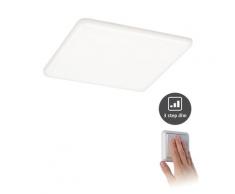 Paulmann LED Einbau Panel Veluna VariFit IP44 Neutralweiß 3-Stufen-dimmbar 185x185mm eckig incl. 1x17,5 Watt Deckenleuchte Kunststoff 4000 K 93065