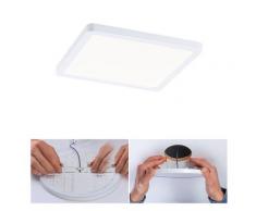 Paulmann LED Einbau Panel Areo VariFit IP44 Neutralweiß 175x175mm eckig incl. 1x13 Watt Deckenleuchte Weiß Deckenlampe Kunststoff 4000 K 93042