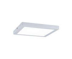 Paulmann LED Panel Atria eckig incl. 1x16 Watt Deckenlampe Weiß matt Deckenleuchte Kunststoff Wohnzimmerlampe 4000 K 70938