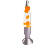 Lava Lampe Rakete 35cm Orange