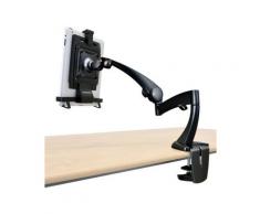 Ergotron Neo-Flex Desk Mount Tablet Arm Befestigungskit Gelenkarm Spannbefestigung für Tisch Tischplattenbohrung Tablett Schwarz bis zu 10"