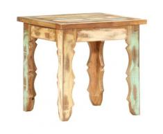 vidaXL Couchtisch 40×40×40 cm Recyceltes Massivholz