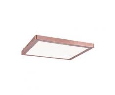 Paulmann LED Panel Atria 300x300mm Neutralweiß eckig incl. 1x20 Watt Deckenleuchte Roségold Deckenlampe Kunststoff Wohnzimmerlampe 4000 K 70941