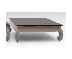 SIT Opiumtisch Akazie massiv, 100x100x37 cm