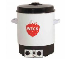 WECK Einkochautomat emailliert mit Uhr