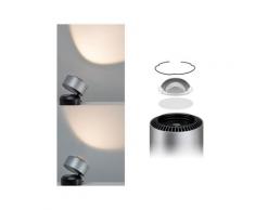 Paulmann LED Tischleuchte Aldan incl. 1x3,5 Watt dimmbar Nachttischlampe Schwarz, Alu Tischlampe Warmweiß 2700 K 79718