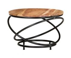 vidaXL Couchtisch 60x60x40 cm Massivholz Akazie