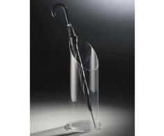 Hochwertiger Acryl-Glas Regenschirmständer, klar, Ø 20 cm, H 60 cm, Acryl-Glas-Stärke 8 mm