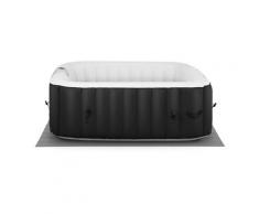Uniprodo Whirlpool aufblasbar - 600 l - 4 Personen - 100 Düsen