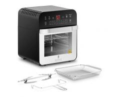 Royal Catering Heißluftofen - 1.600 W - 13 Programme - inkl. Gitterrost, Blech, Drehspieß und Abtropfschale